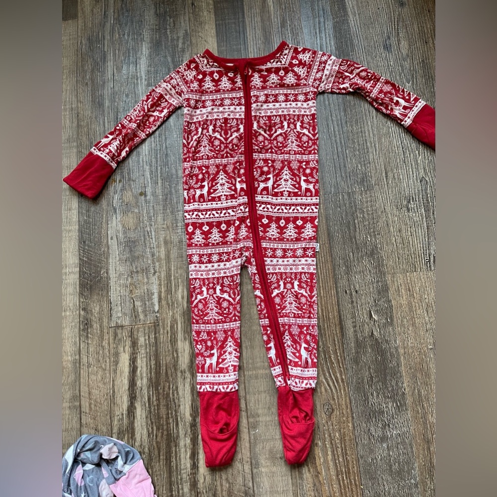 Little Sleepies 6-12 Reindeer Cheer